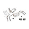 Escape cat-back sin silenciador intermedio (con válvulas) Scorpion para Audi RS3 8Y Saloon