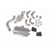 Scarico cat-back senza silenziatore centrale (con valvole) Scorpion per Audi RS3 Saloon 8V