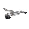 Scarico cat-back senza silenziatore centrale (con valvole) Scorpion per Audi RS3 Saloon 8V