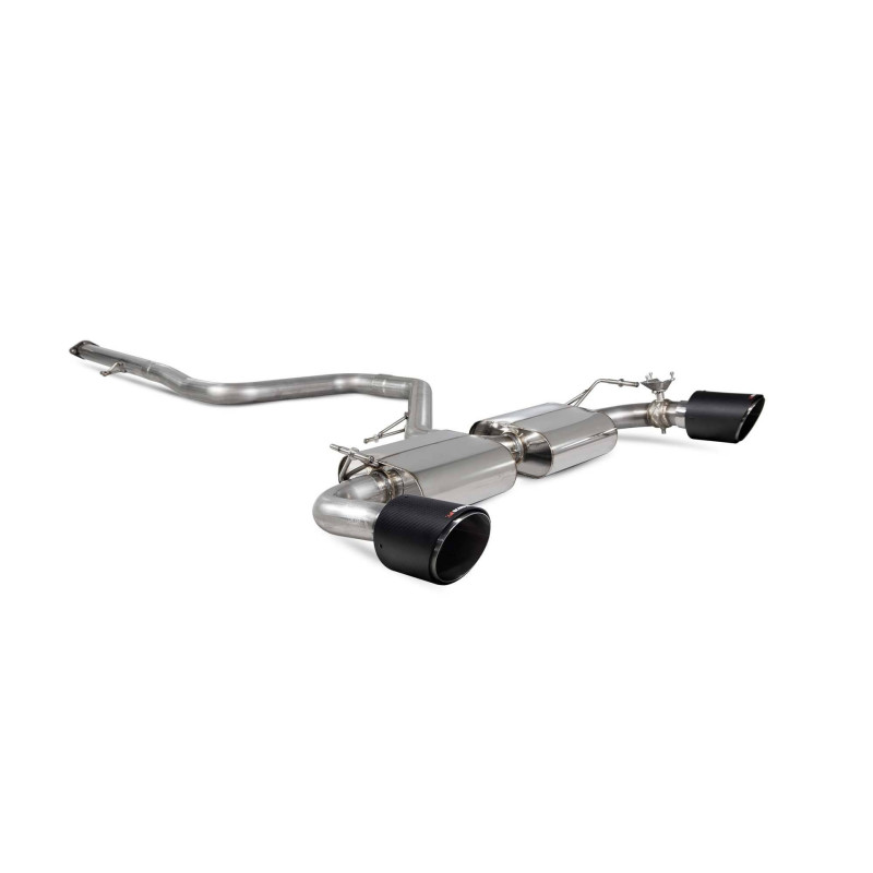 Scarico cat-back senza centrale (valvolato) Scorpion per Hyundai i30N Performance (senza DPF)