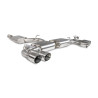 Cat-back sin intermedio (con válvulas) Scorpion para CUPRA Formentor 2.0 TSI 4Drive 310