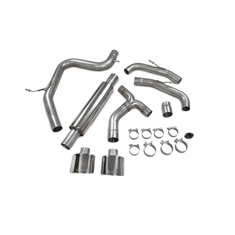 Cat-back sin intermedio Predator Scorpion para Volkswagen Golf MK8 GTi Clubsport