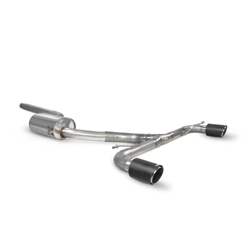 Predator Scorpion Cat-back Exhaust (No Resonator) for Volkswagen Scirocco R