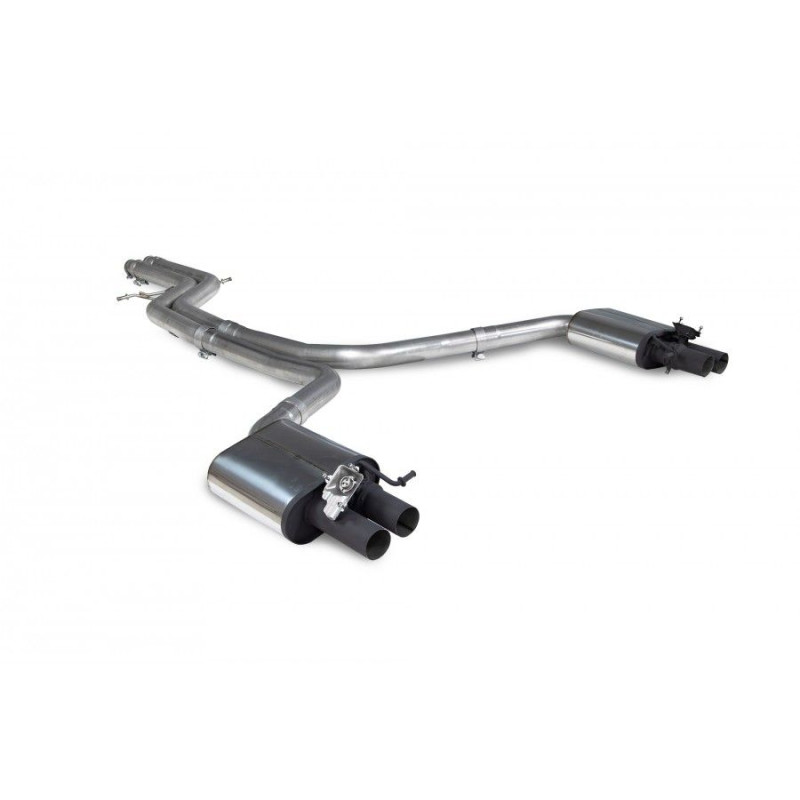 Cat-Back-Anlage ohne Mittelschalldämpfer RS6 Avant C7