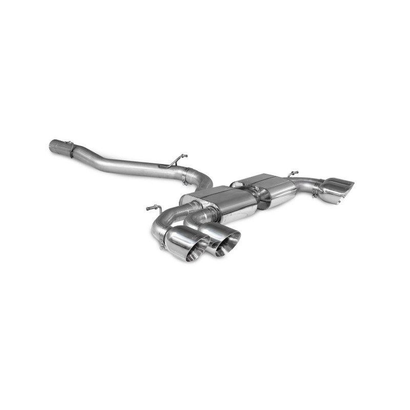 Scarico cat-back senza centrale Scorpion per Audi S3 8Y Sportback
