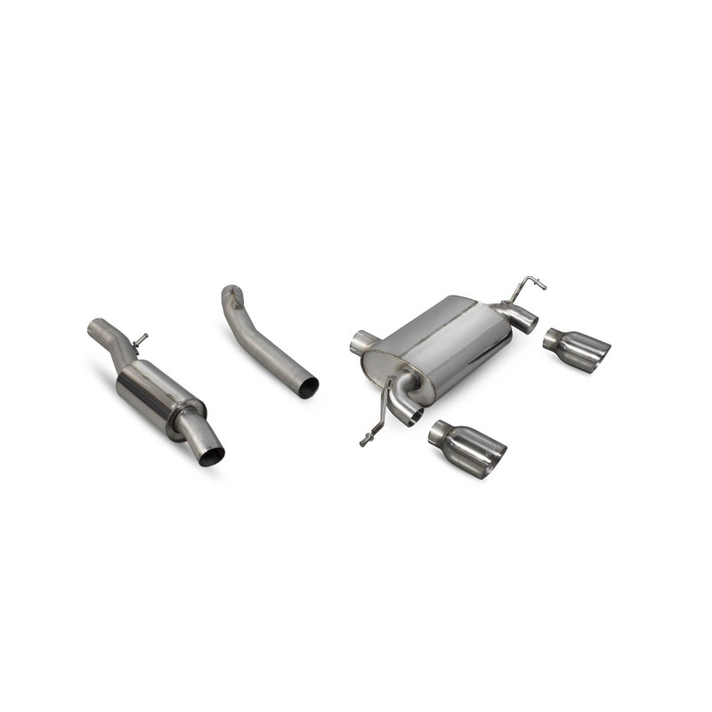 Scarico cat-back senza centrale Scorpion per Audi TT Mk1 Quattro Sport