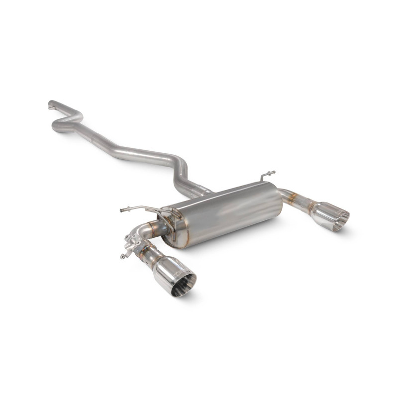 Scarico cat-back senza silenziatore centrale Scorpion per BMW F30/F31/F32/F33/F36