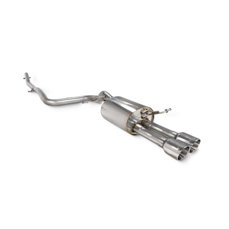 Cat-back-Anlage ohne Mittelschalldämpfer Scorpion für Ford Fiesta Ecoboost 1.0T