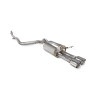 Scorpion Cat-back Exhaust without Resonator for Ford Fiesta Ecoboost 1.0T