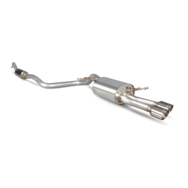 Scarico cat-back senza silenziatore centrale Scorpion per Ford Fiesta Ecoboost 1.0T