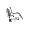 Scarico cat-back senza silenziatore centrale Scorpion per Ford Fiesta ST150
