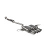 Escape cat-back sin silenciador intermedio Scorpion para Honda Civic Type R FK8