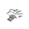 Escape cat-back sin silenciador intermedio Scorpion para Honda Civic Type R FK8