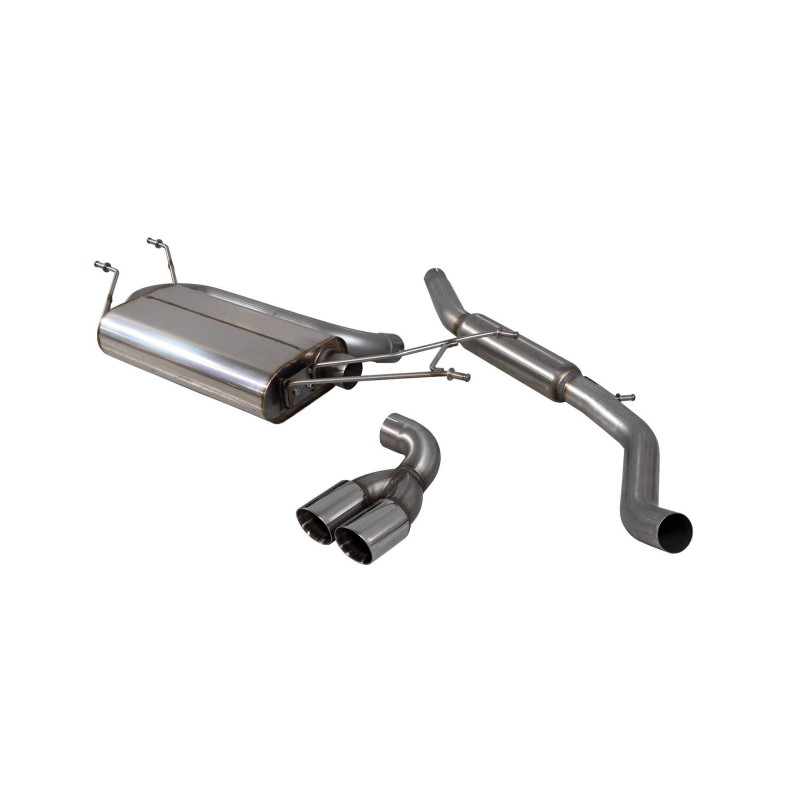 Scarico cat-back senza silenziatore centrale Scorpion per Mazda MX-5 1.5 & 2.0 & RF