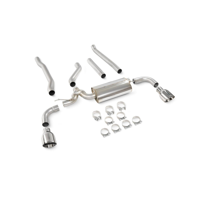 Escape cat-back sin silenciador intermedio Scorpion para Mini Clubman F54 (sin FAP)