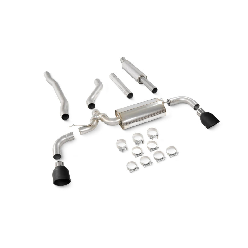 Cat-Back-Anlage ohne Mittelschalldämpfer Scorpion für Mini Clubman F54 (ohne DPF)