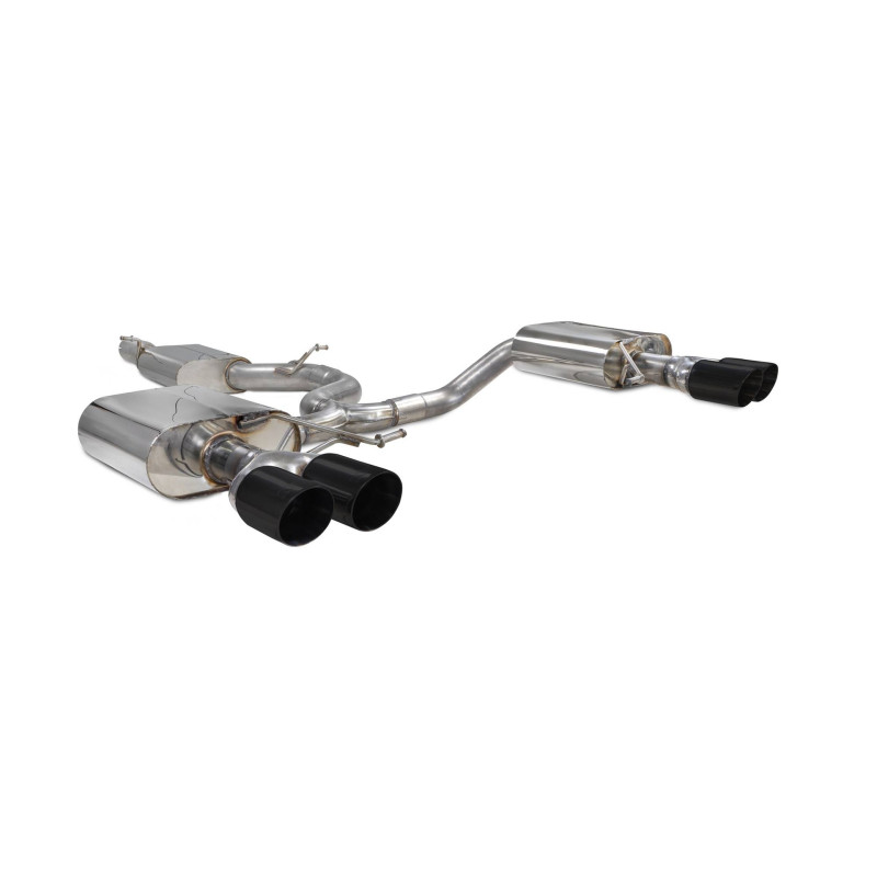 Cat-Back-Anlage ohne Mittelschalldämpfer Scorpion für Seat Leon Cupra ST 300 4Drive