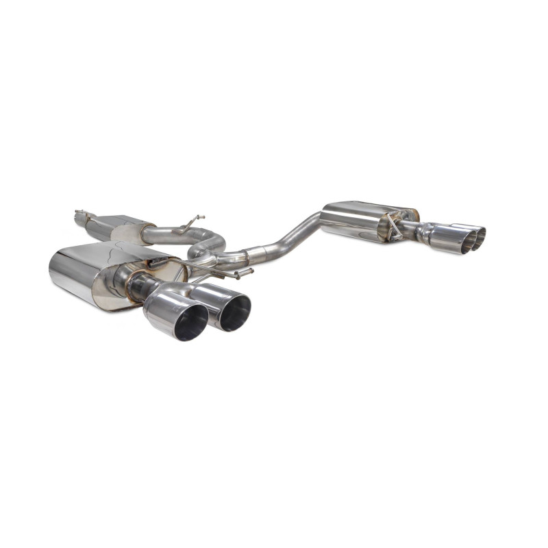 Scorpion Cat-Back Exhaust without Resonator for Seat Leon Cupra ST 300 4Drive