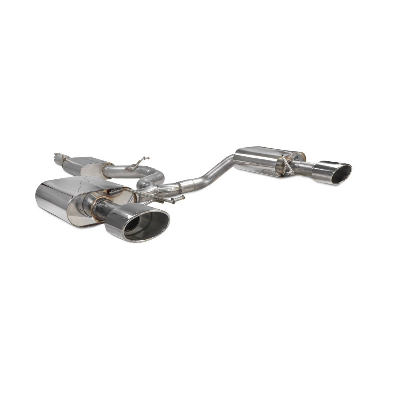 Scorpion Cat-Back Exhaust without Resonator for Seat Leon Cupra ST 300 4Drive