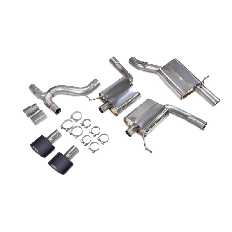 Scorpion Cat-Back Exhaust without Resonator for Seat Leon Cupra ST 300 4Drive