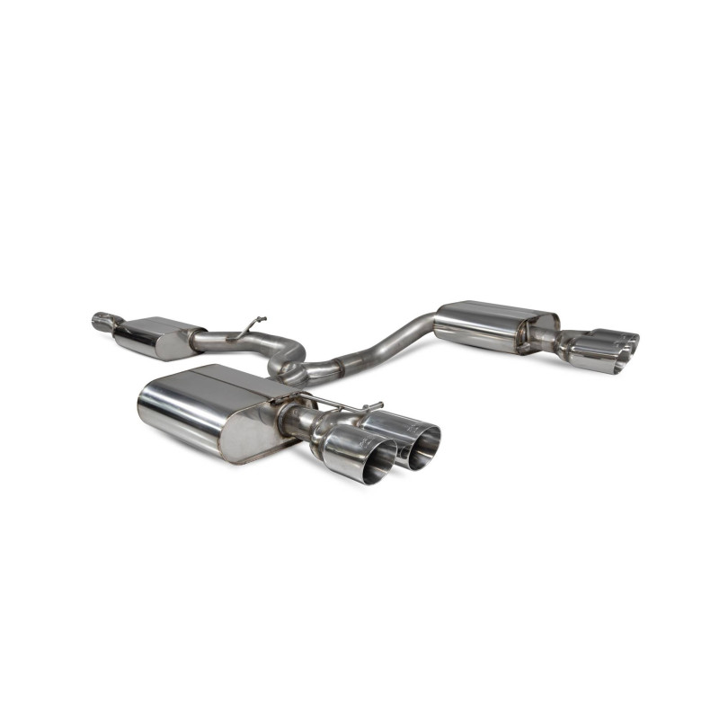 Scarico cat-back senza centrale Scorpion per Seat Leon Cupra ST 300 Carbon Edition