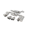Cat-back sin intermedio Scorpion para Seat Leon Cupra ST 300 Carbon Edition