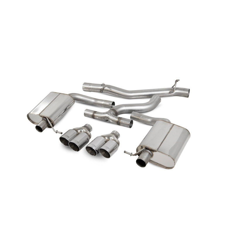 Cat-back sin intermedio Scorpion para Seat Leon Cupra ST 300 Carbon Edition