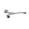 Cat-back exhaust without resonator Scorpion for Volkswagen Golf MK8 GTi Clubsport