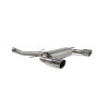 Escape cat-back sin silenciador intermedio sin válvula TT MK3 2.0 TFSi Quattro