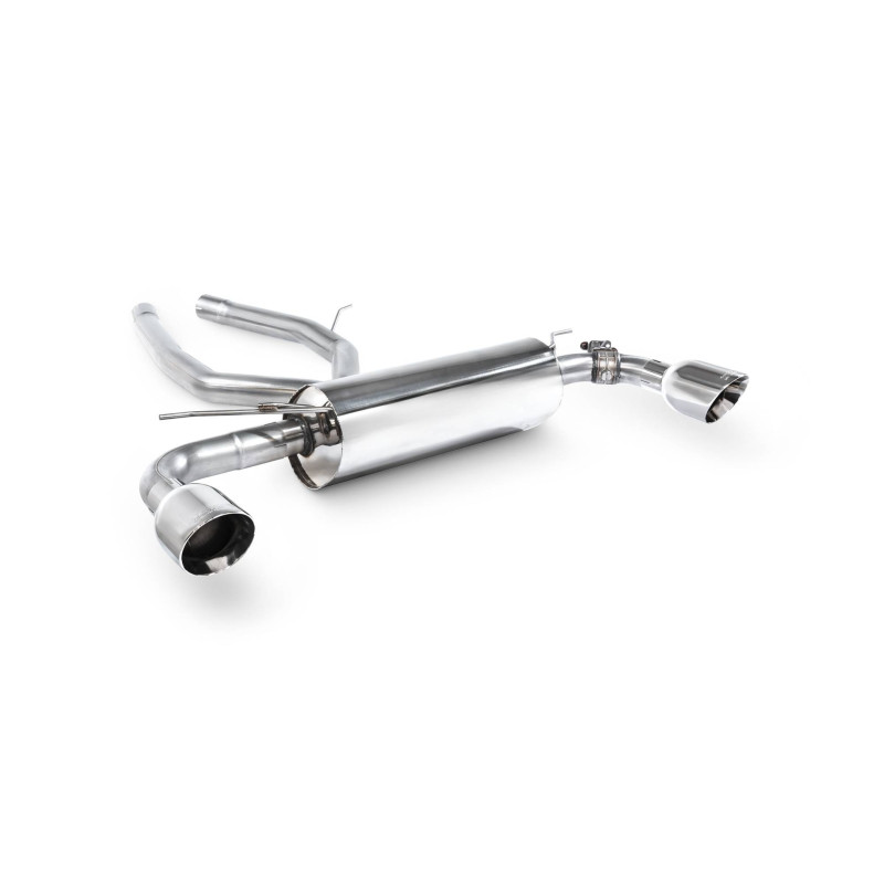 Escape cat-back sin silenciador intermedio con válvulas Scorpion para Toyota Supra A90 3.0T (FAP)