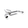 Cat-back exhaust without resonator (valved) Scorpion for Toyota Supra A90 3.0T (DPF)