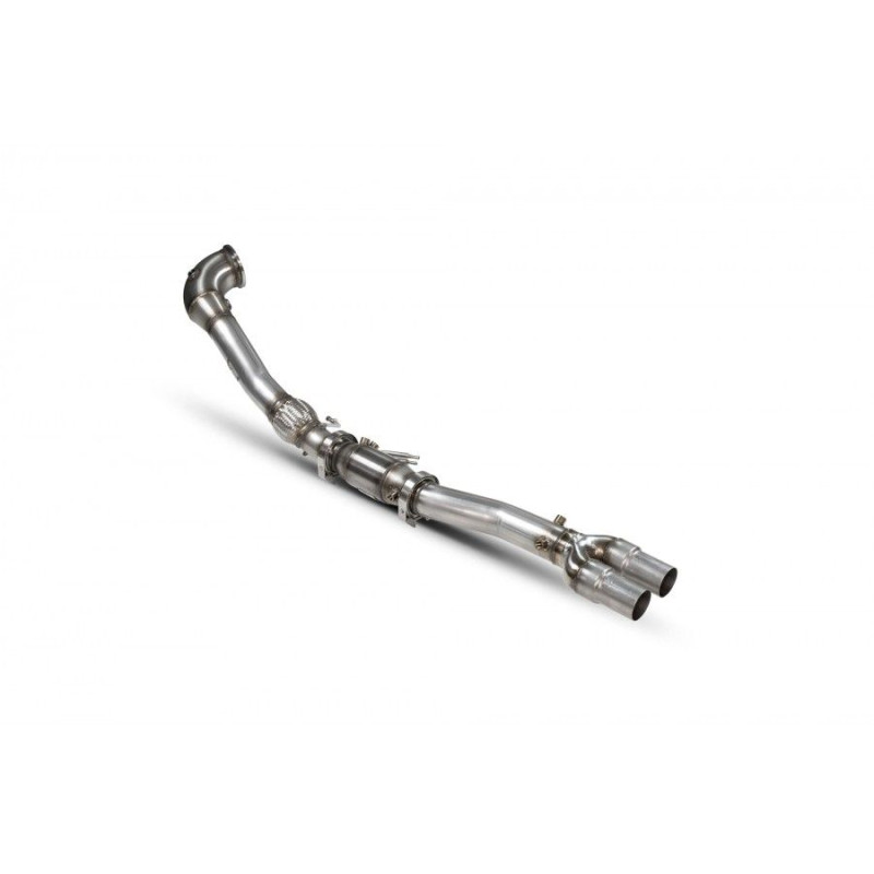 High-flow cat replaces Scorpion DPF for RS3 8V Facelift / TTRS