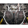 Rear Lower Side Bars UR Mitsubishi EVO X