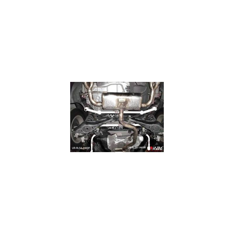 Barra inferior trasera UR Audi Q3 11+ 2.0TFSI/TDI