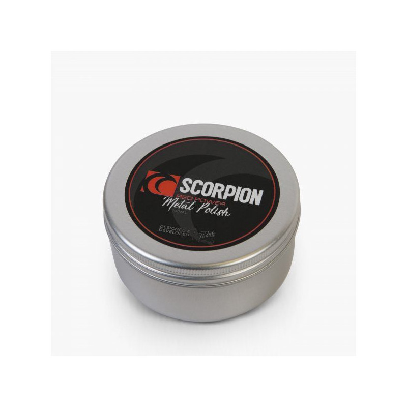 Caja Metal Polish Scorpion para colas de escape de acero inoxidable