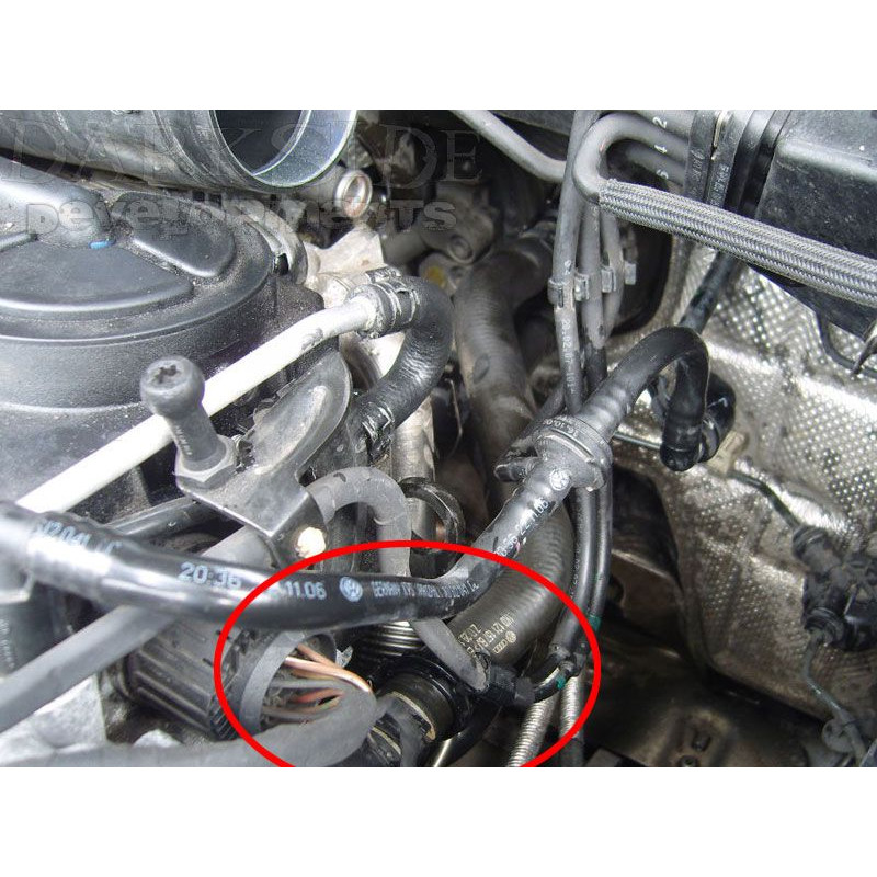 Staffa per l'eliminazione del refrigeratore gas EGR