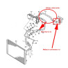 Brida para anular el refrigerador de gases EGR