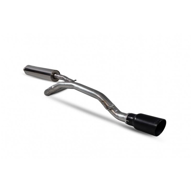 Cat-back exhaust with resonator UP Gti without DPF