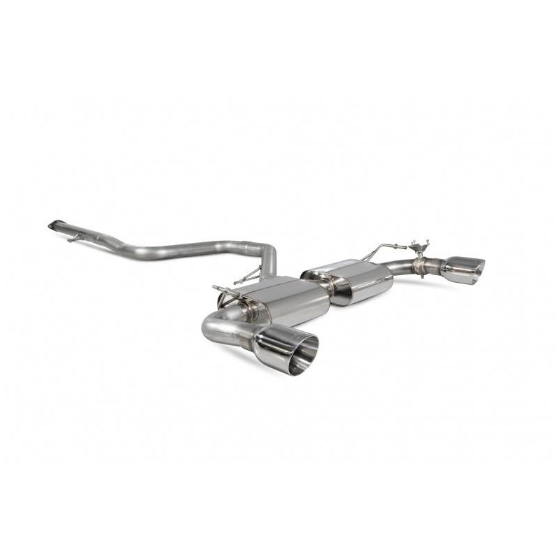 Catback without resonator with valves I30 N / N Performance no DPF