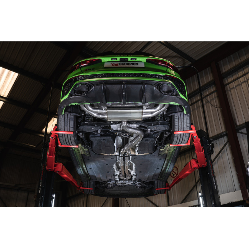 Escape Cat-Back Scorpion sin intermedio no valvulado para Audi RS3 8Y