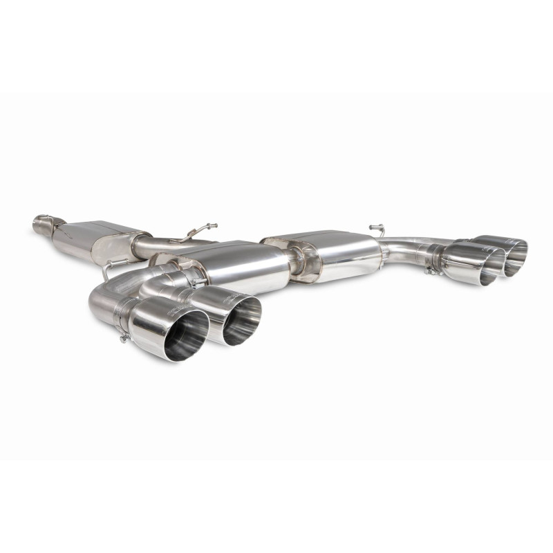 Cat-back "GPF back" with Scorpion resonator for CUPRA Formentor 2.0 TSI 4Drive 310