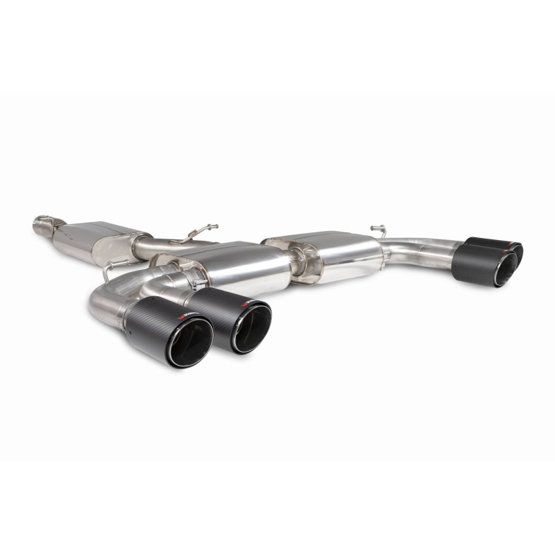 Cat-back "GPF back" with Scorpion resonator for CUPRA Formentor 2.0 TSI 4Drive 310