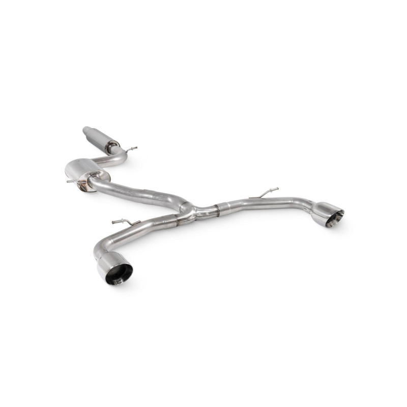 Escape cat-back "GPF back" con intermedio Scorpion para CUPRA Leon 245