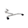 Escape cat-back "GPF back" con intermedio Scorpion para CUPRA Leon 245