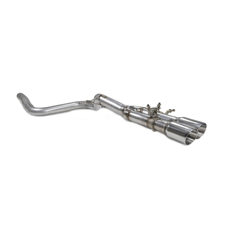 Cat-Back-Anlage Predator (mit Abgasklappe) Scorpion für Ford Fiesta ST MK8 (09.2020)