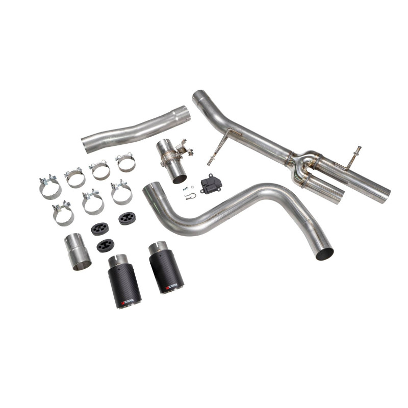 Cat-back Predator (valvulado) Scorpion para Ford Fiesta ST MK8.5
