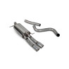 Scorpion cat-back exhaust, non-valved, for Ford Fiesta ST MK8.5