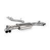 Escape cat-back sin intermedio (con válvulas) Scorpion para Audi RSQ3 (F3)
