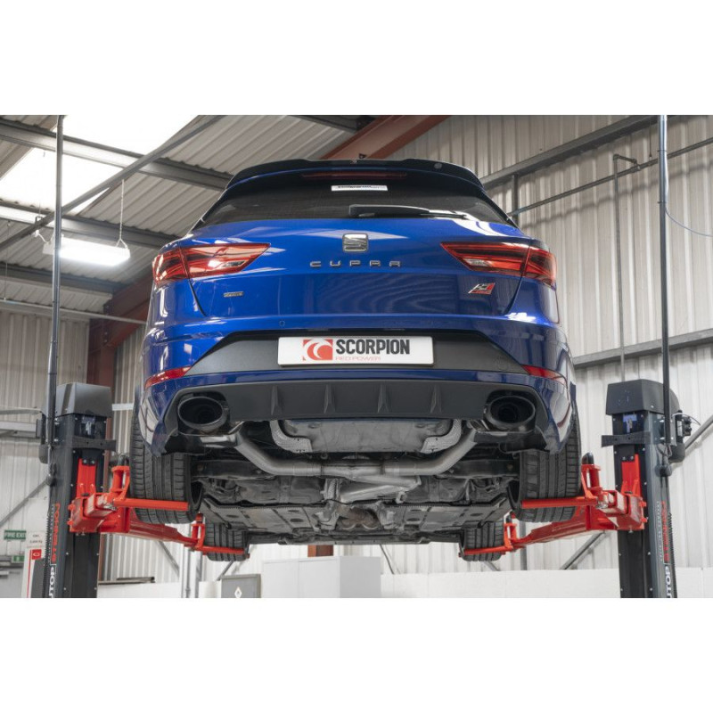 Cat-Back-Anlage Scorpion für Leon Cupra ST 4Drive DPF