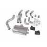 Cat-Back-Anlage ohne Mittelschalldämpfer (mit Abgasklappen) Scorpion für Audi TTRS MK3 Coupe (mit DPF)